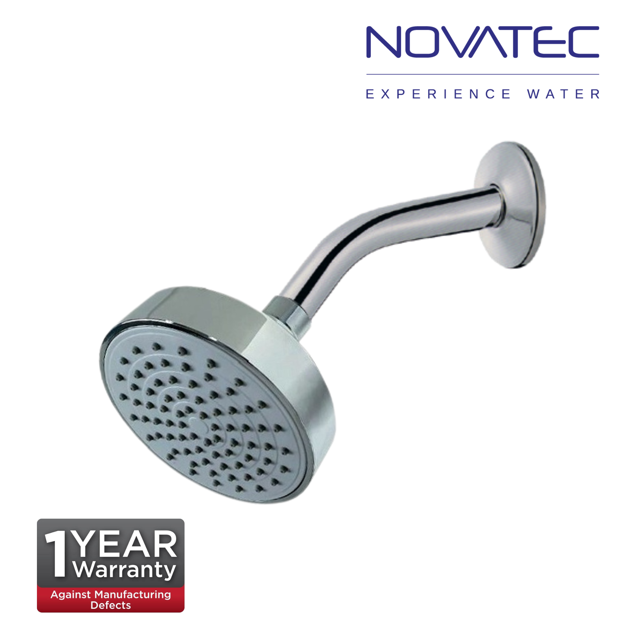 Novatec ABS Shower Rose With Shower Arm (2008/SA01)